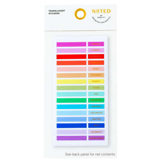 3M Post-it Translucent Sticke