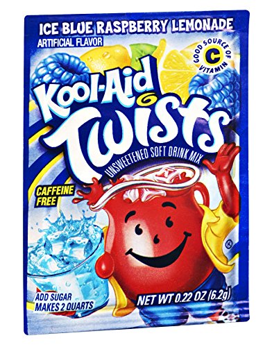 Kool-Aid Twists Ice Blue Raspberry Lemonade Drink Mix