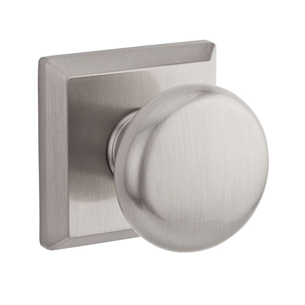 Baldwin PVROUTSR150 Privacy Round Satin Nickel