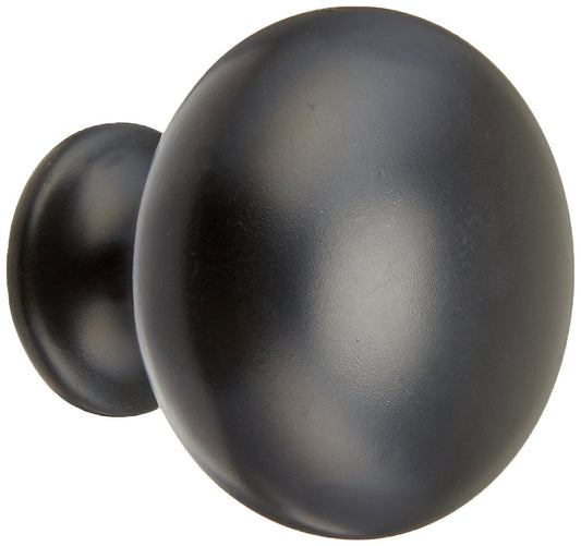 Rusticware Cabinet Knob Black 1-1/4"