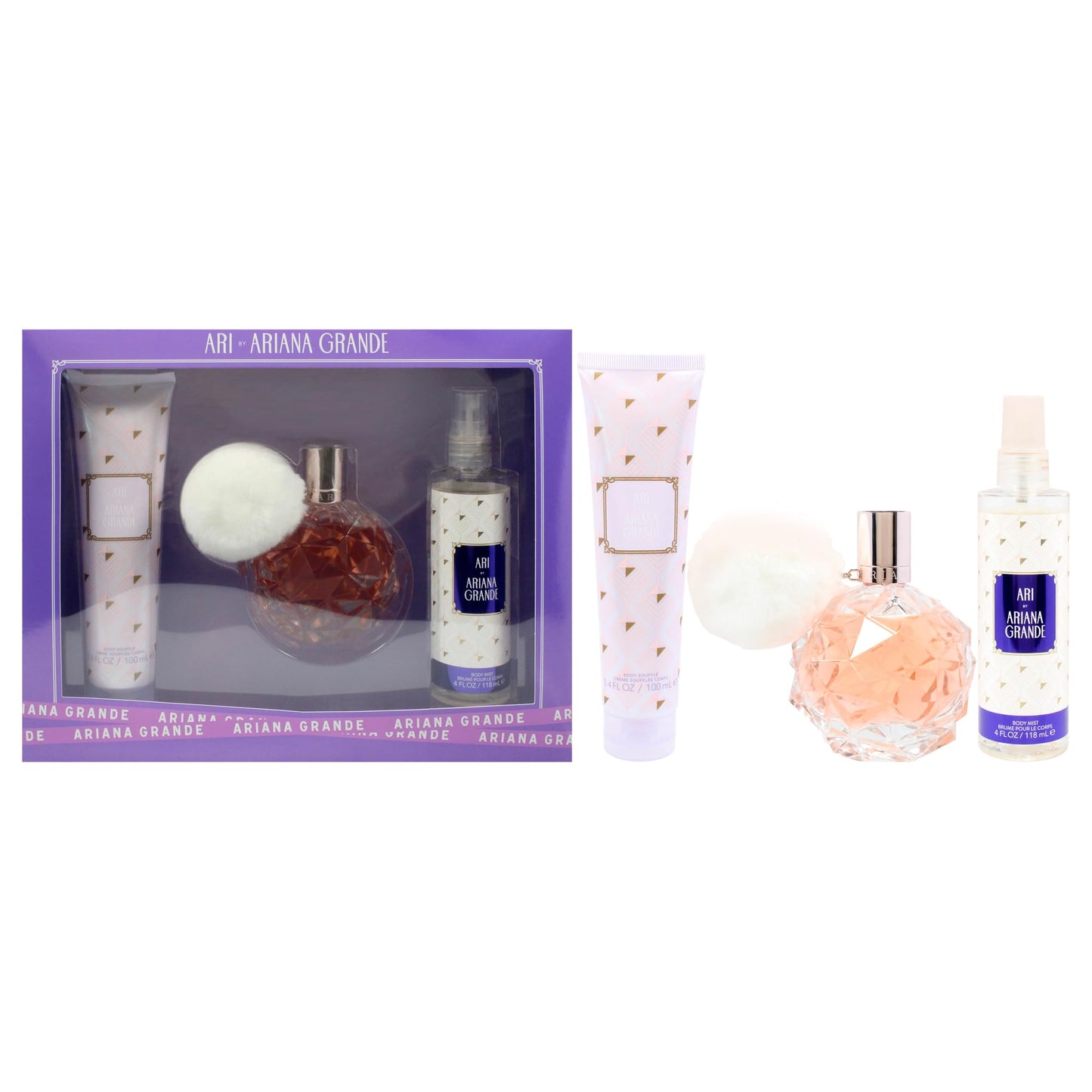 Ariana Grande Ari 3.4 Edp 3Pc Gift Set for Women