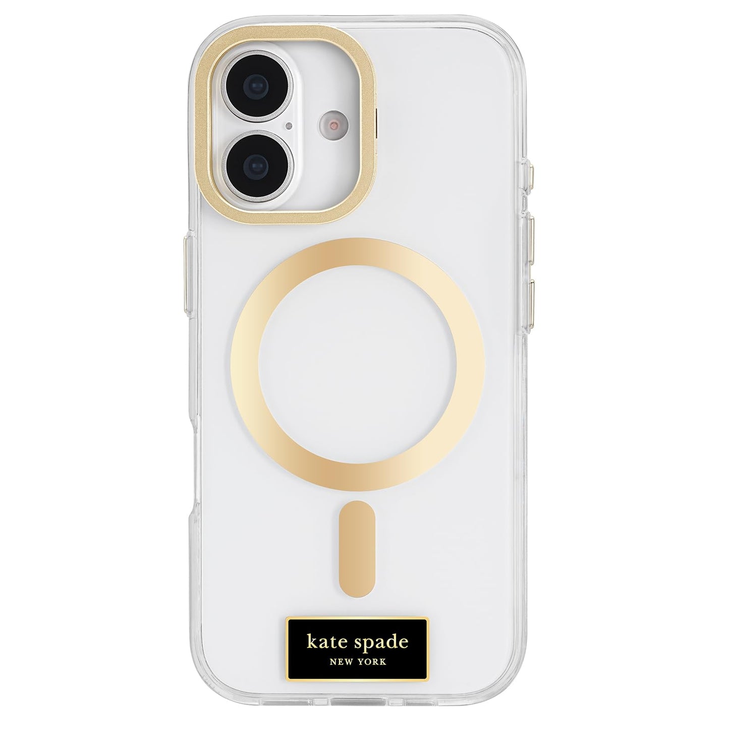 kate spade new york iPhone 17 Case with Camera Stand - Compatible with MagSafe - Designer Phone Case - Icon Clear