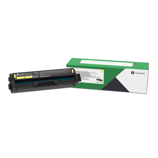 Lexmark C/MC3224, 3326, 3426 Yellow Return Program 1.5K Print Cartridge (C3210Y0), 1 Unit