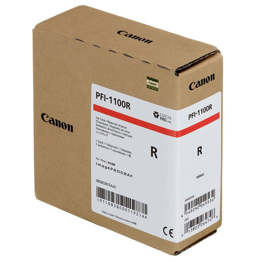 Canon - PFI-1100 Red (R) - 160