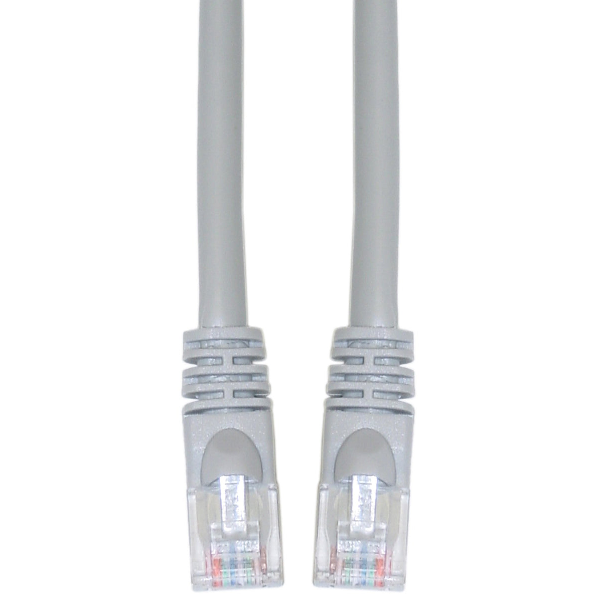 CableWholesale Cat6 Crossover Ethernet Cable 7ft Gray