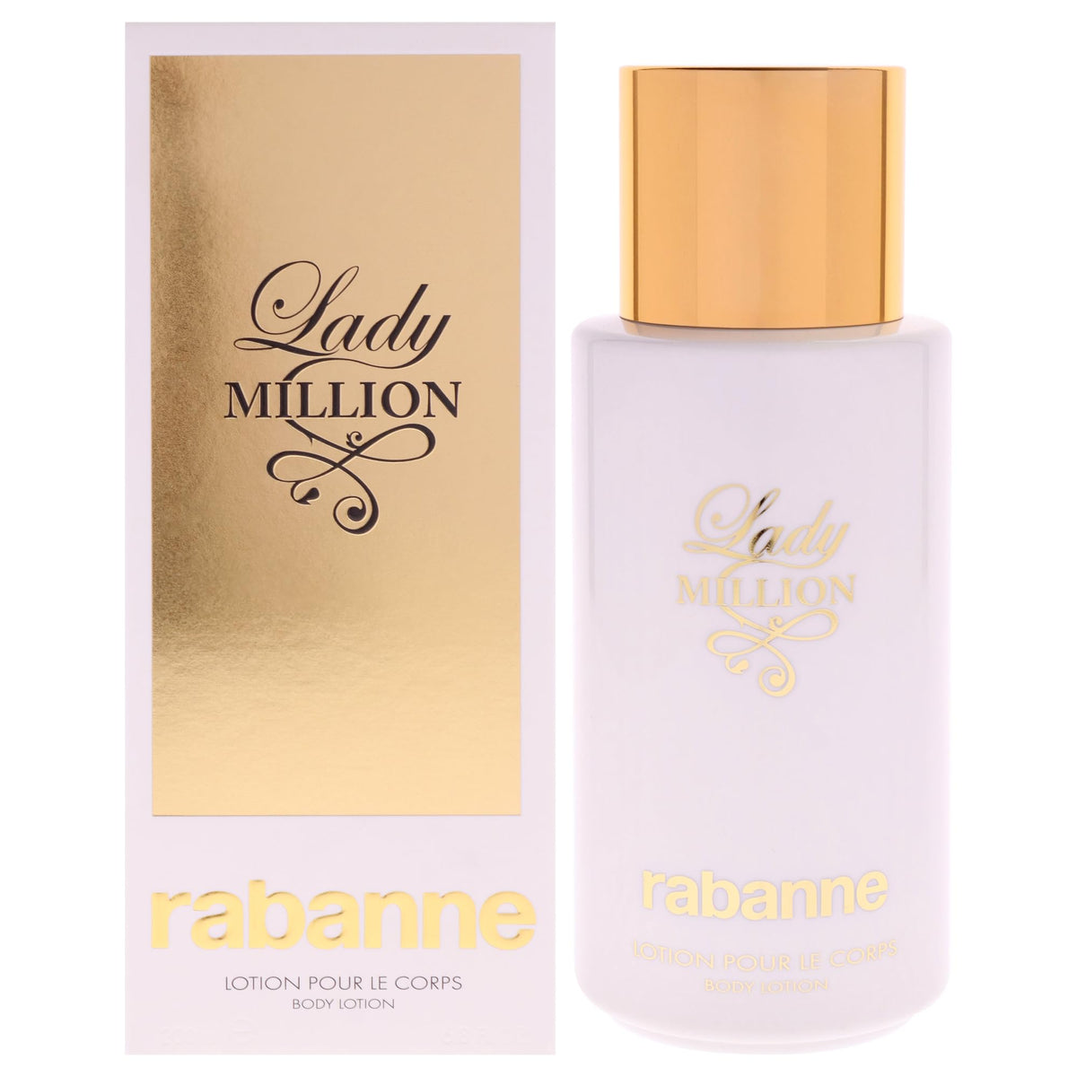 Paco Rabanne Lady Million Body Lotion 6.8 Fl Oz