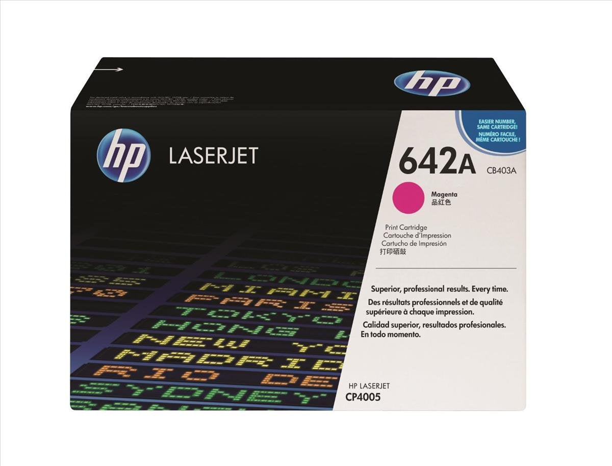 HP 642A Magenta Toner Cartridge CB403A