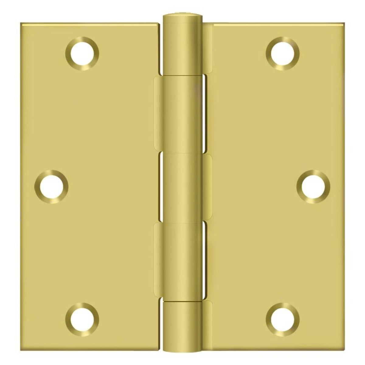 Deltana S35U4-R Steel 3.5" x 3.5" Square Hinge