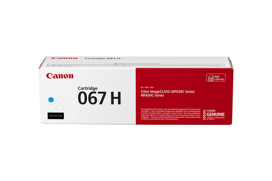 Canon 067H Toner Cartridge 1 Piece(s) Original Cyan