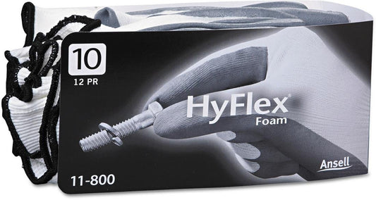 Hyflex Foam Gloves Size Group: 10 (part# 11-800-10)