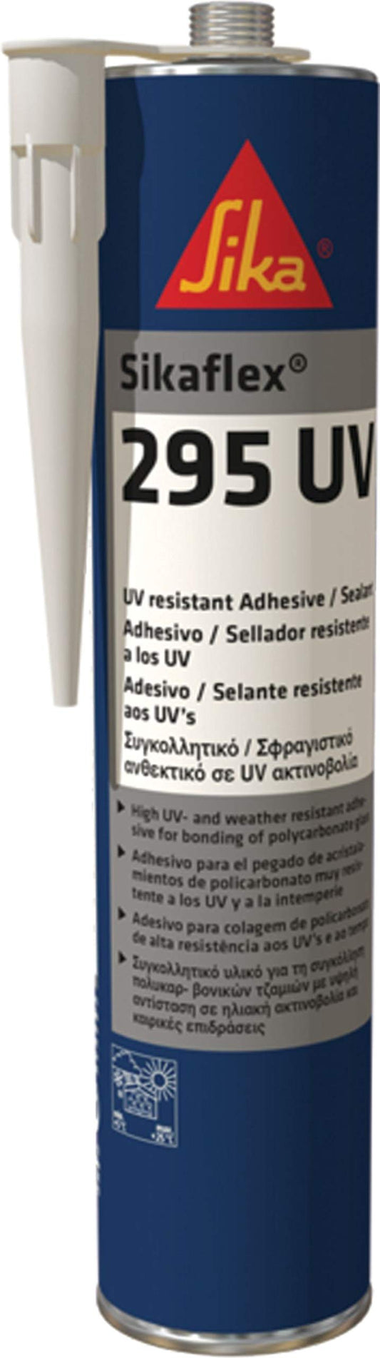 Sika Sikaflex-295 UV Marine Adhesive Sealant 10.1 fl oz White