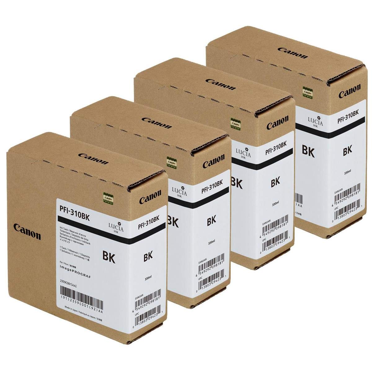Canon PFI-310 Pigment Ink 330ml 4-Pack