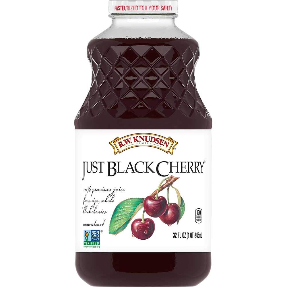 R.W. Knudsen Just Black Cherry Juice 32oz 6-Pack