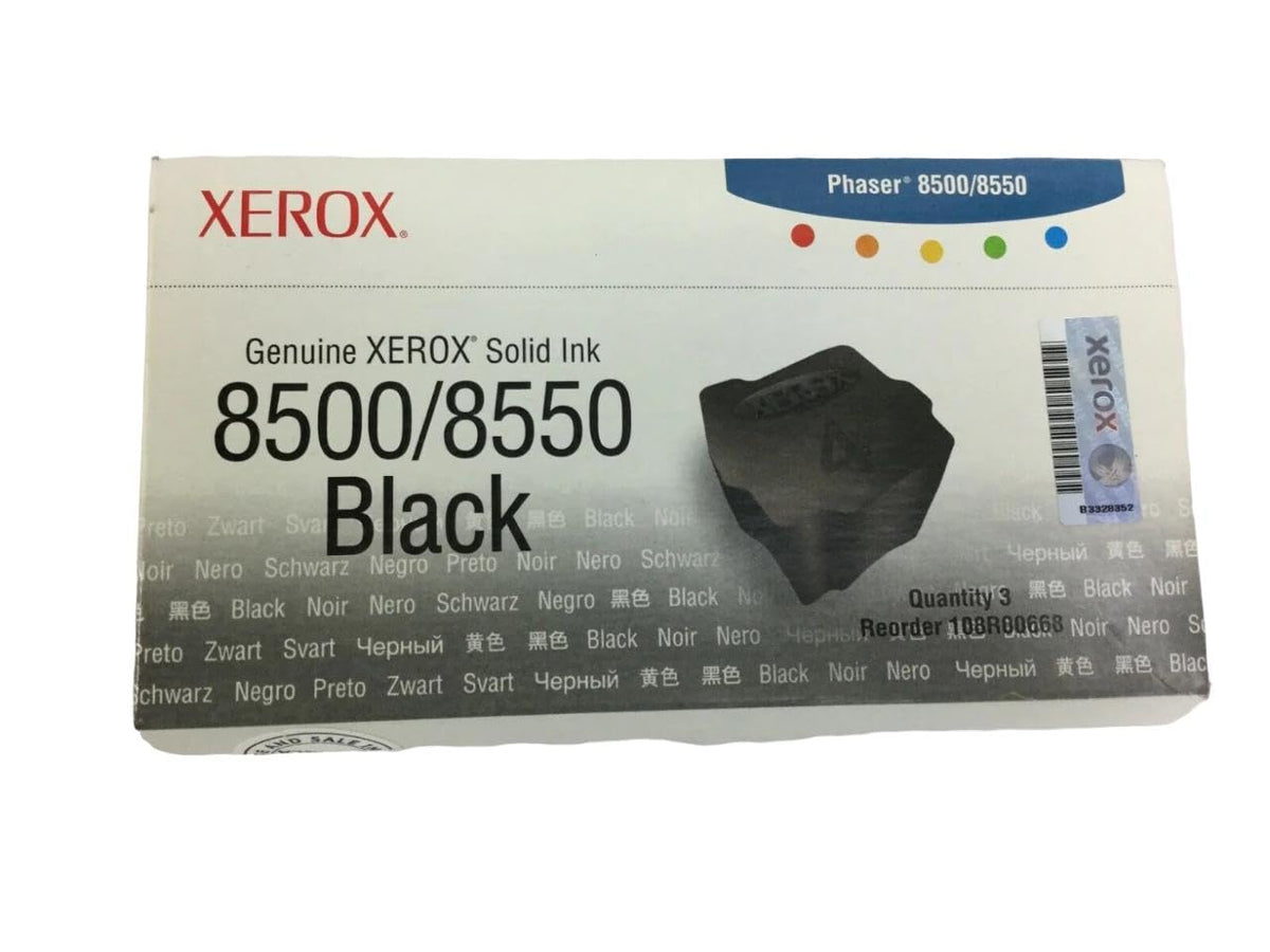 Xerox 108R00668 Black OEM Solid Ink