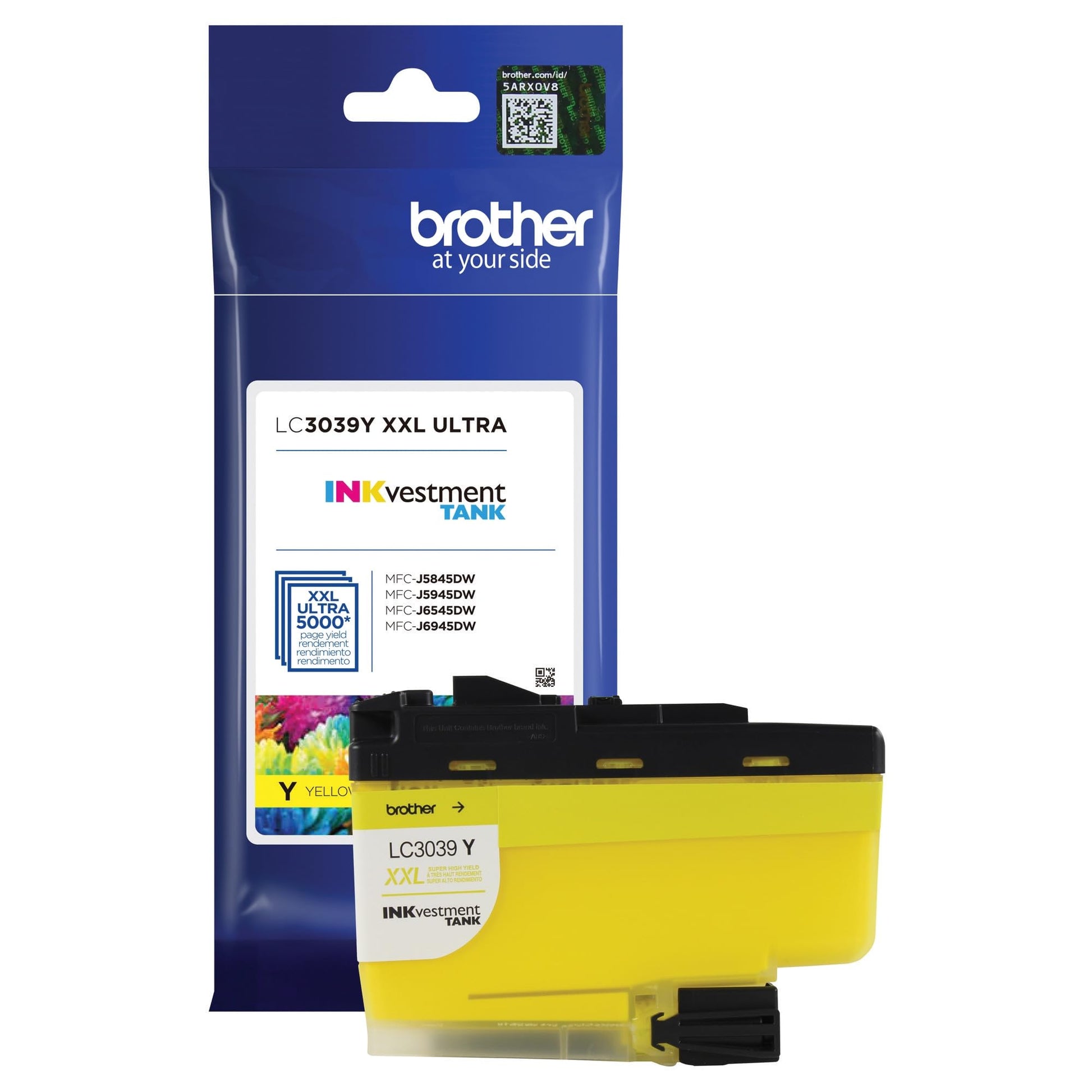 Brother LC3039Y Ultra High-Yield Yellow Ink Cartridge