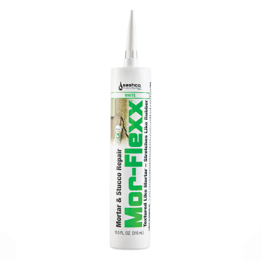 Sashco Mor-Flexx Textured Caulk White 10.5 oz