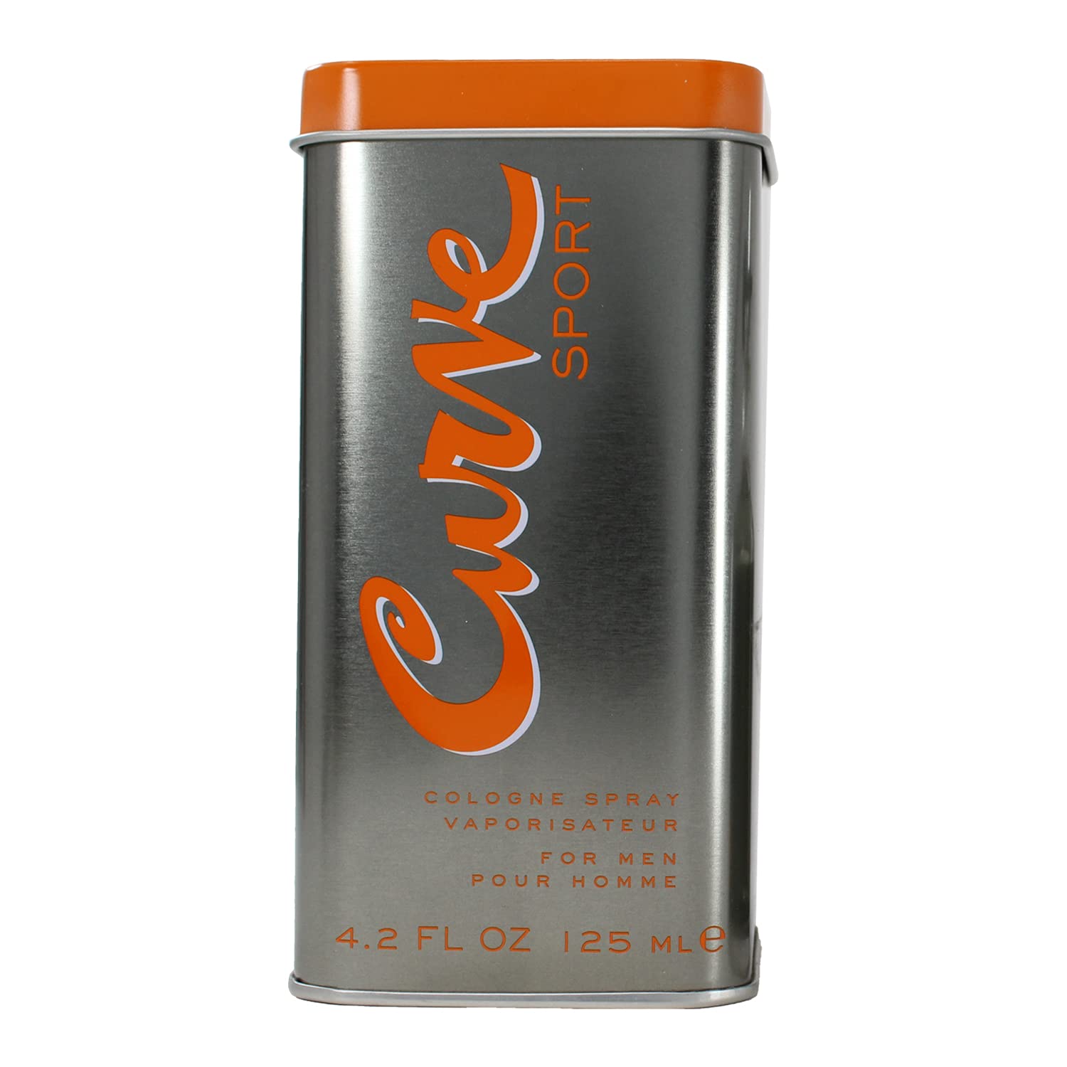 Curve Sport Men's Cologne Spray, Day or Night Fragrance Scent, 4.2 fl oz