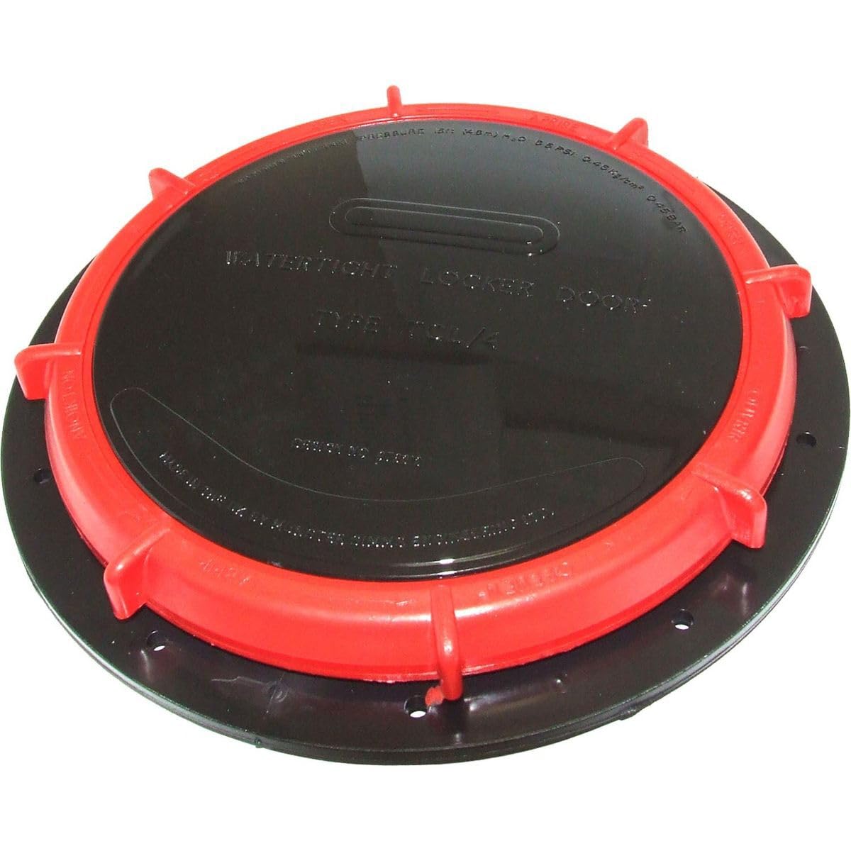 Whale Watertight Locker Door TCL/4 Black Port