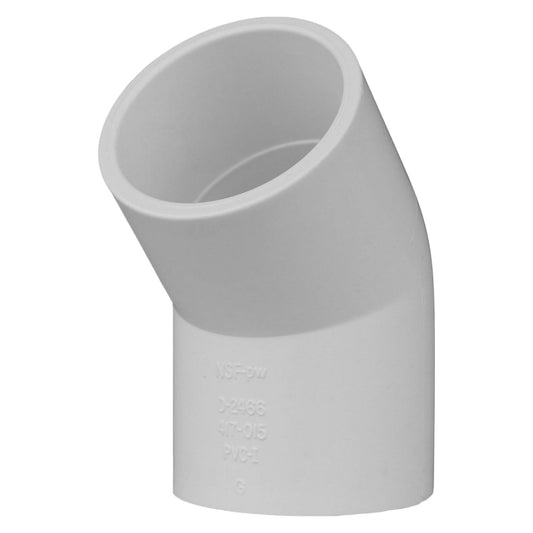 CHARLOTTE PIPE 1 1/2 SCH 40/45 DEGREE ELL SXS PRESSURE (1 Unit Piece)