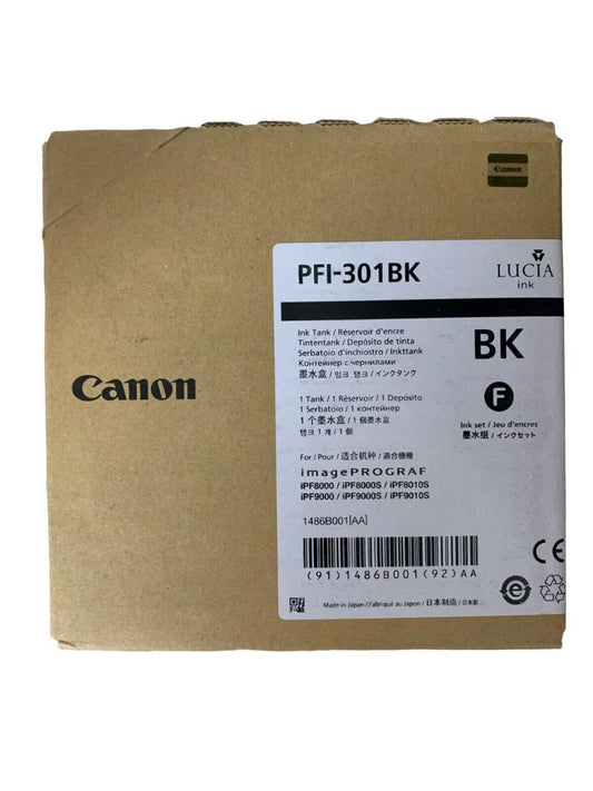 Canon CNM1486B001AA 1486B001AA PFI-301BK Ink Tank