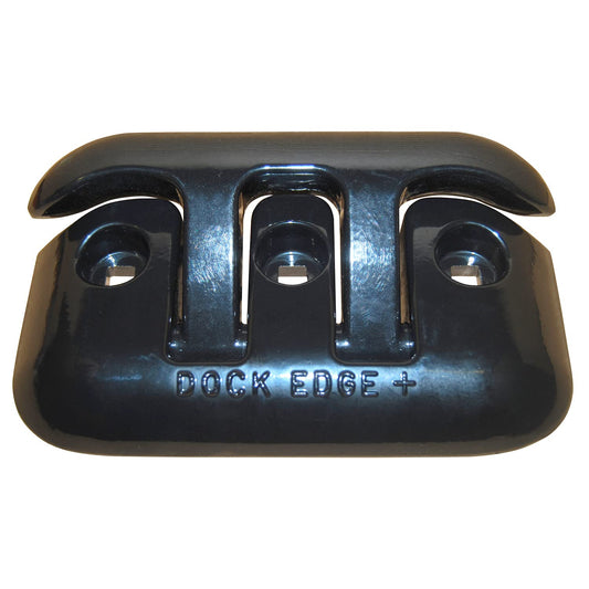 Dock Edge+ Flip Up Dock Cleat 8" Black Aluminum