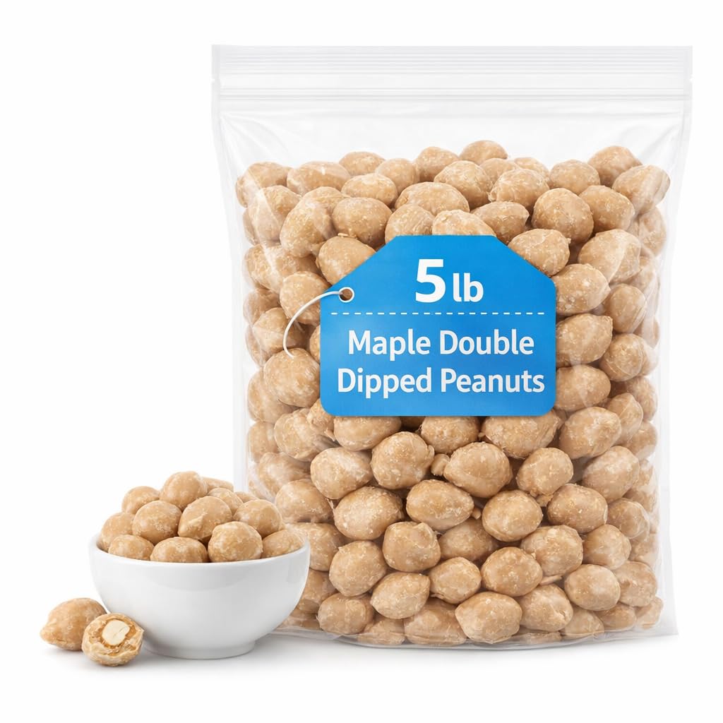 Zachary Maple Double Dipped Peanuts 5 lb Bag