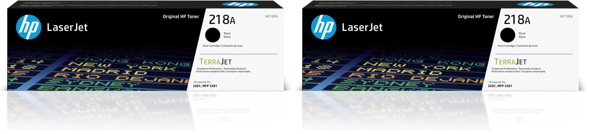 HP 218A Black Toner Cartridge W2180A, 2-Pack