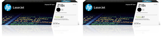 HP 218A Black Toner Cartridge W2180A, 2-Pack