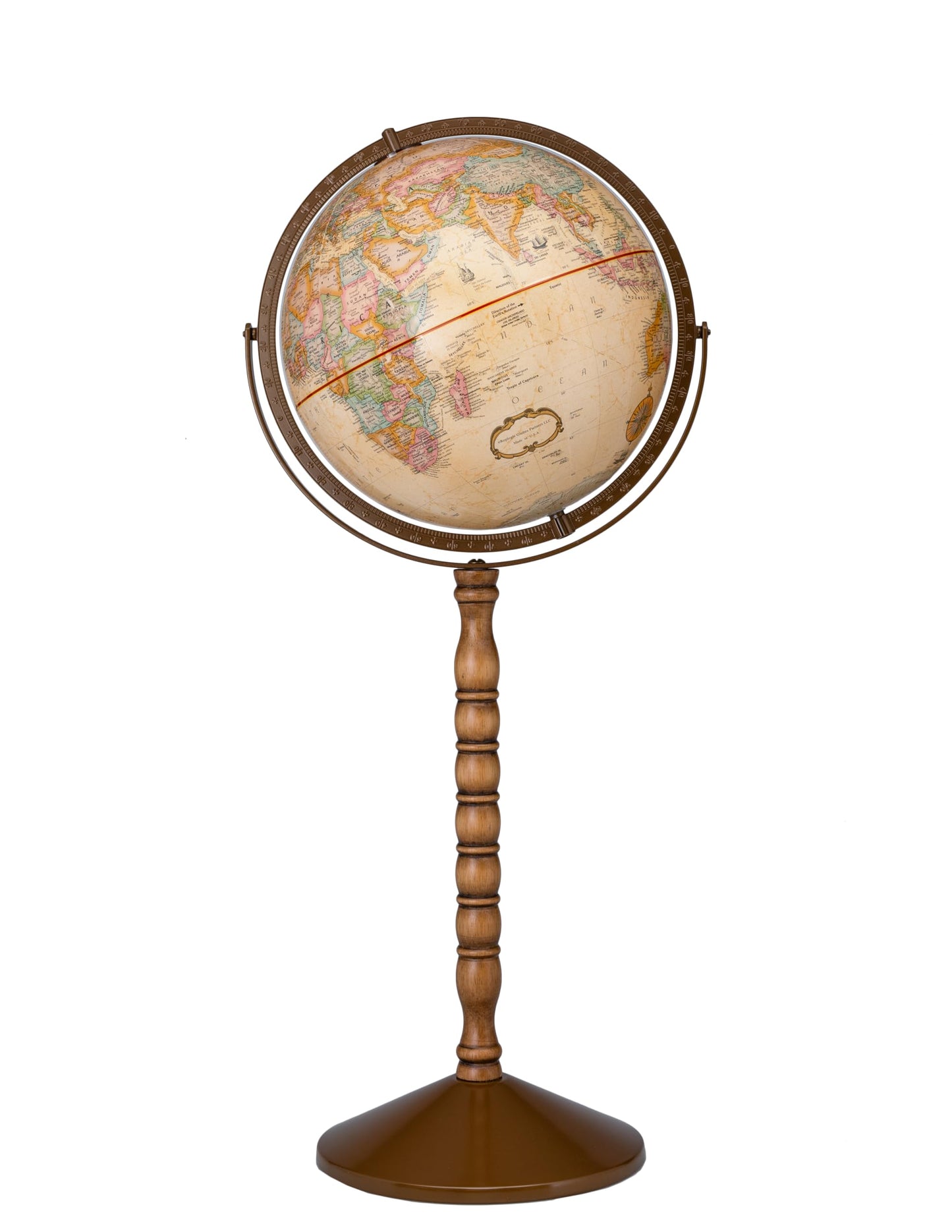 Replogle Treasury 12" Convertible Globe Antique