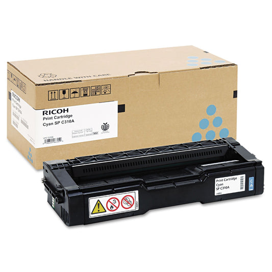 Ricoh 406345 Cyan Toner Cartridge 2500 Yield