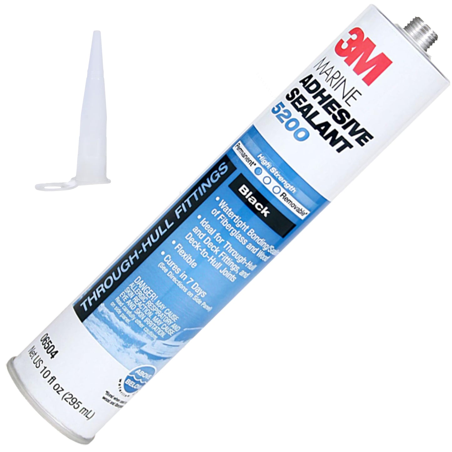 3m 05205 3 Oz Black Marine Adhesive Sealant