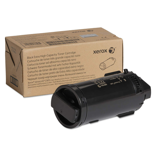 Xerox Genuine Black Extra Capacity Toner-Cartridge 106R03931 - 16900 Pages for Use In VersaLink C605, High Yield