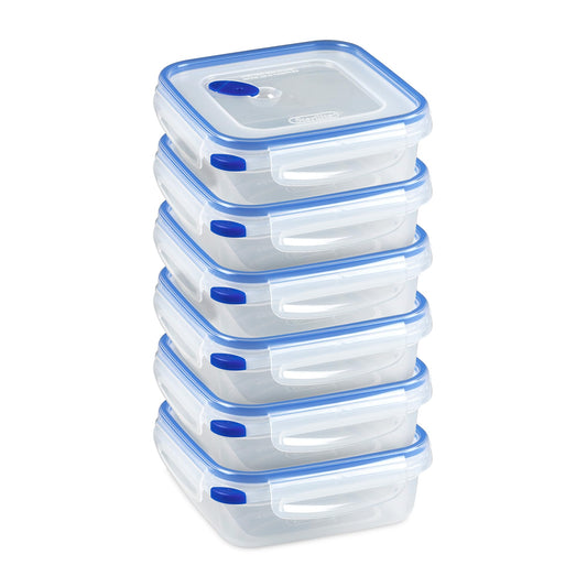 Sterilite Ultra-Seal 4 Cup Food Storage Container 6-Pack