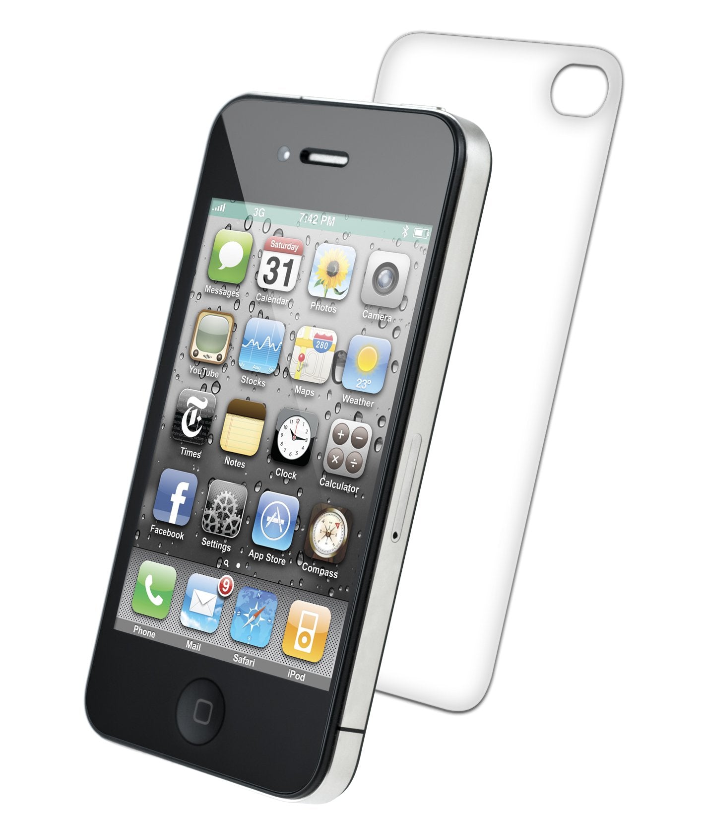 Zagg InvisibleShield Original iPhone 4 Back Protector