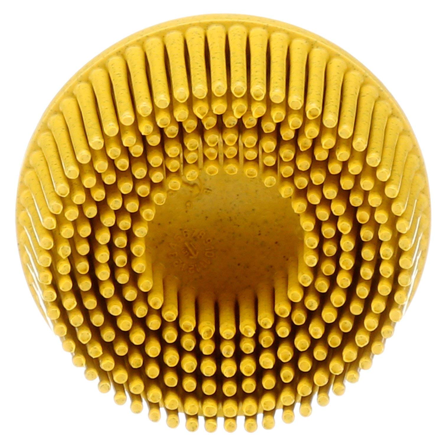 3M Scotch-Brite Ceramic RD-ZB Bristle Disc - Coarse Grade - Quick Change Attachment - 5/8 in Center Hole - 1 in OD & 30000 Max RPM - 18698 [PRICE is per DISC]