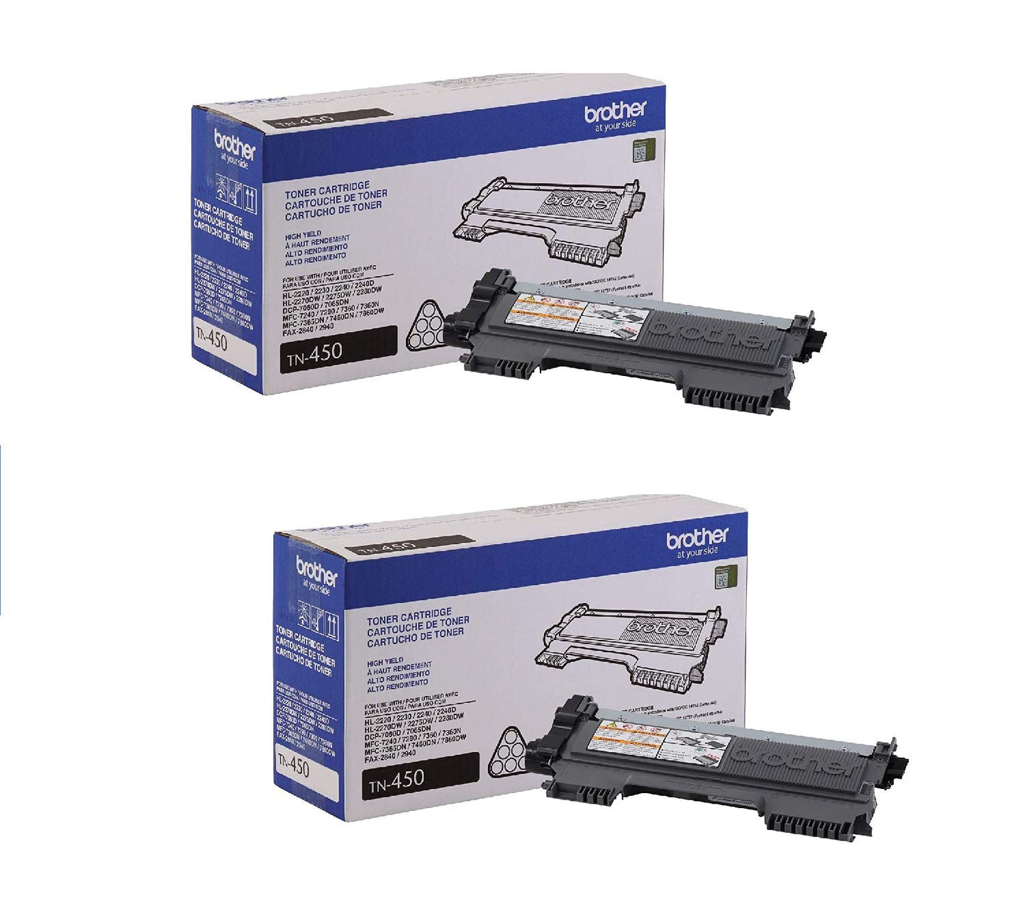 Brother 2 Units YBJEz (TN450 High Yield Black)