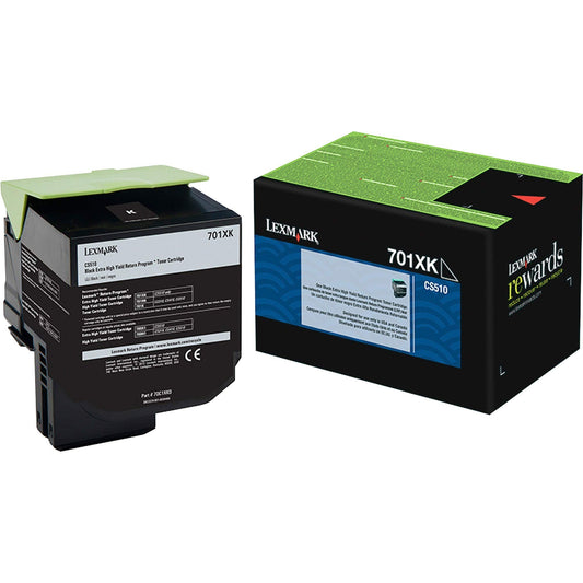 Lexmark 70C1XK0 Extra High-Yield Black Toner Cartridge