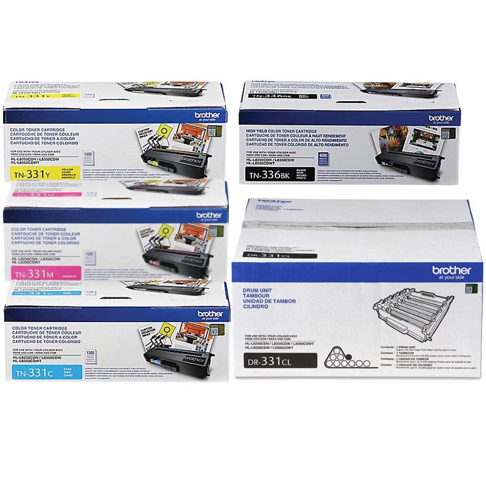 Brother HL-L8350CDWT Toner Cartridge Set BK/C/M/Y + Drum