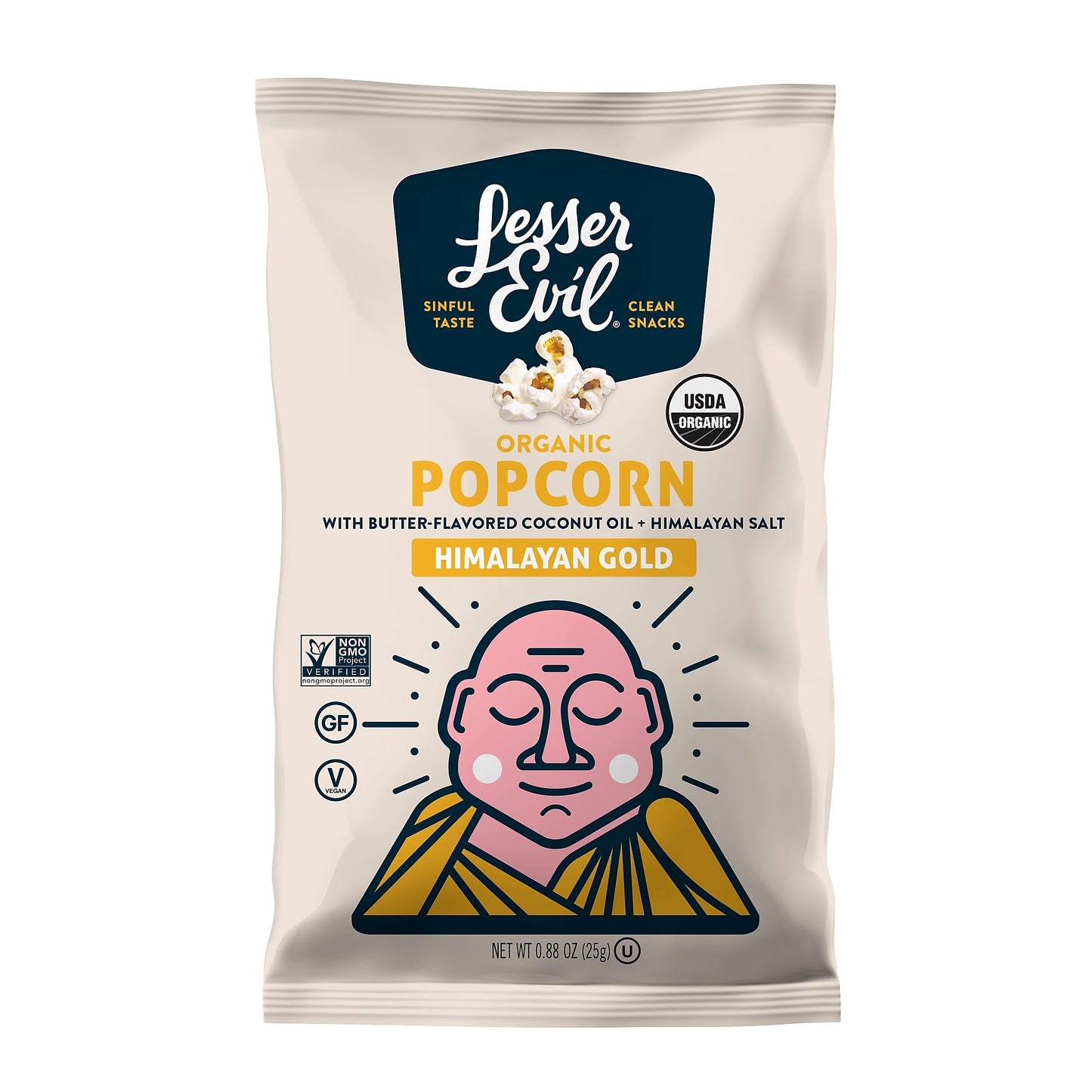 Lesser LES L-E ORGANIC POPCORN