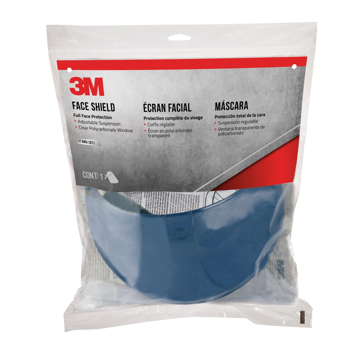 3M 3M™ Face Shields, 90028H1-D