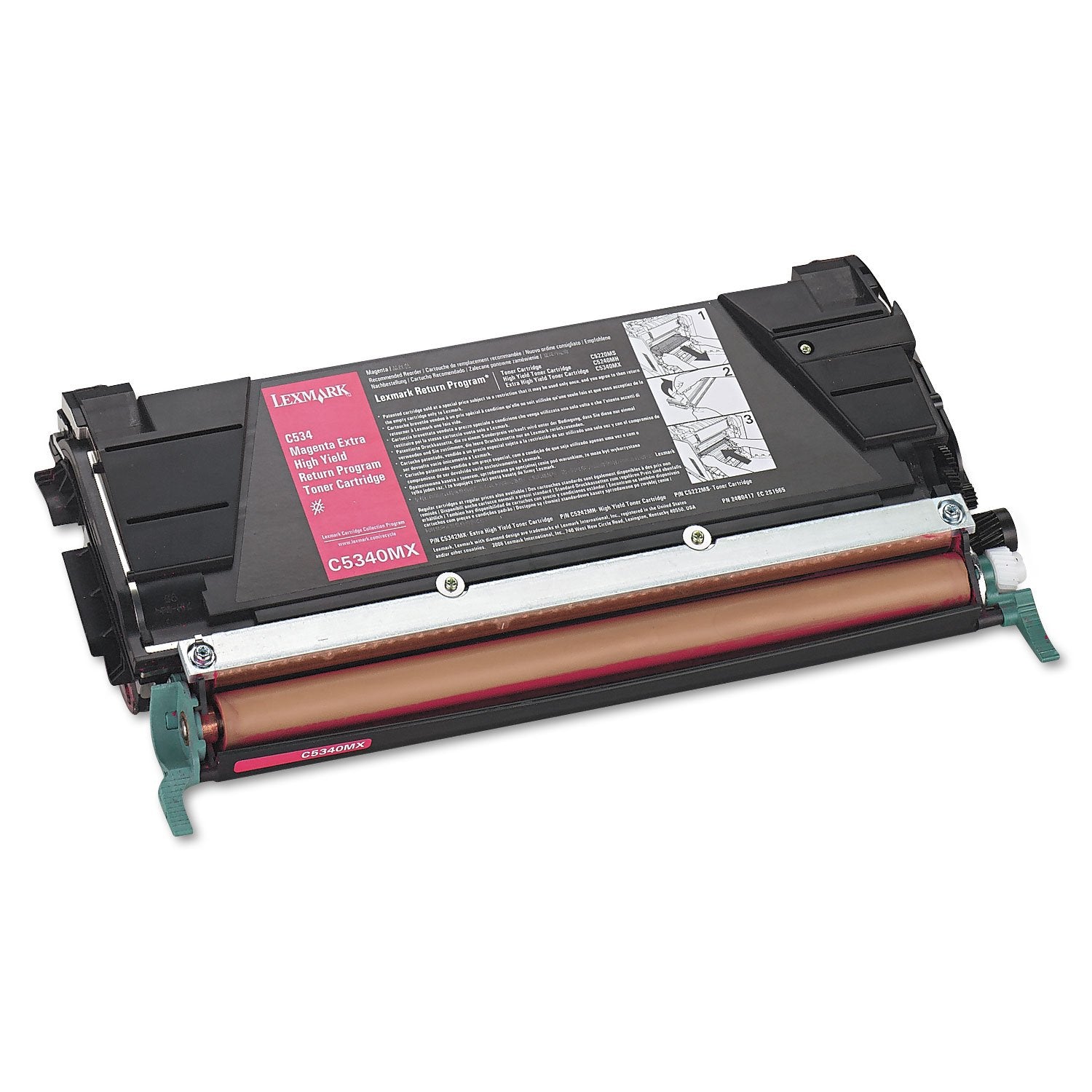 Lexmark C5340MX Magenta Toner Cartridge