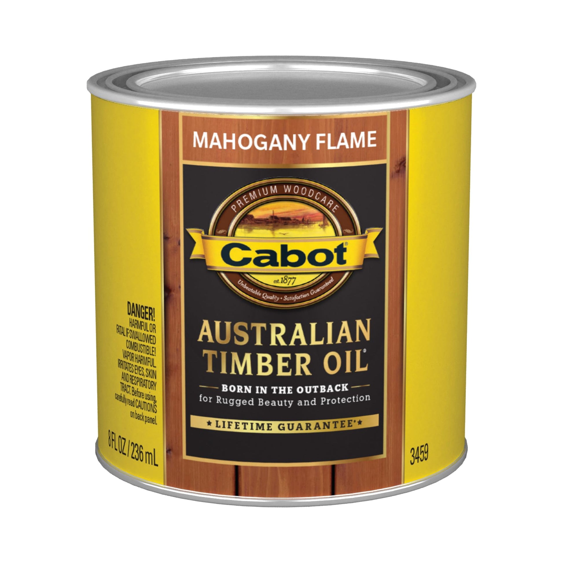 Cabot Australian Timber Oil Mahogany Flame 1/2 Pint