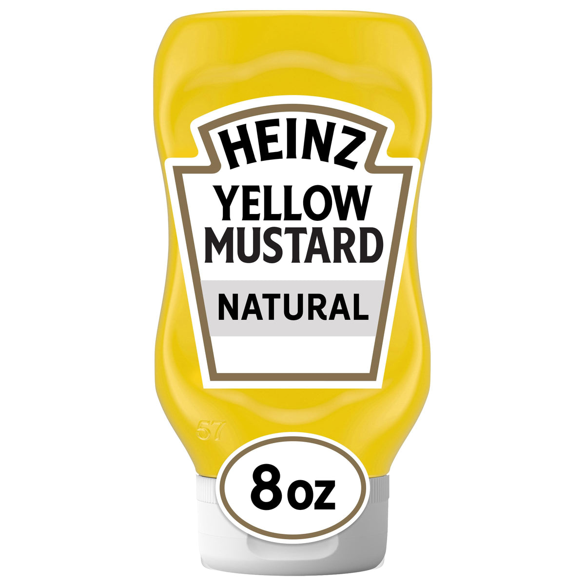 Heinz Yellow Mustard, 8 oz Bottle