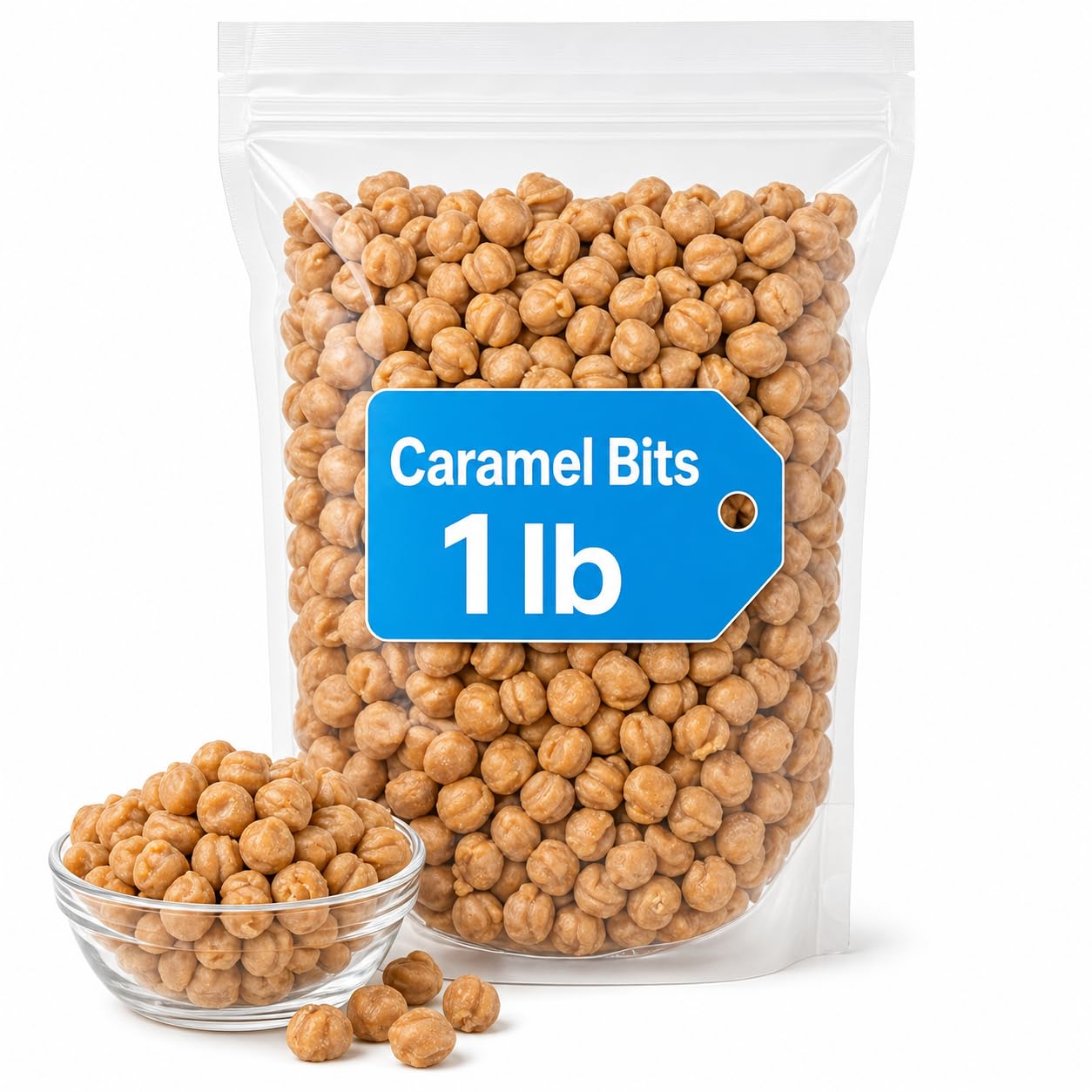 Kraft Caramel Bits 25lb