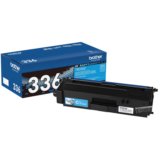 Generic Compatible Toner Cartridge Replacement for Brother TN336 ( Cyan , 1-Pack )