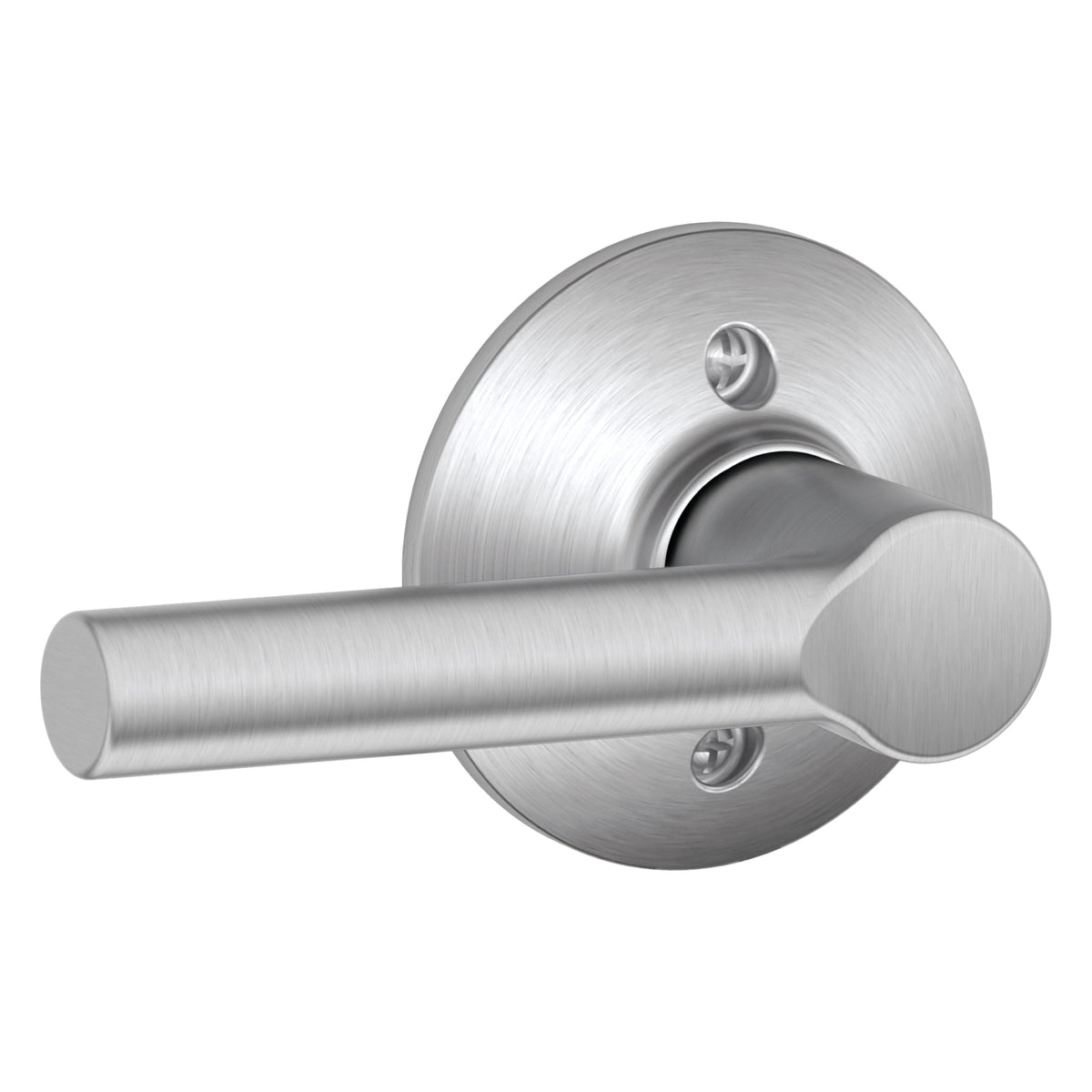 Schlage F170 BRW 626 Lever Non-Turning Lock, Satin Chrome