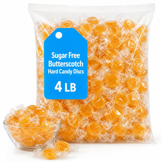 Arcor Sugar Free Butterscotch Hard Candy 4 lb