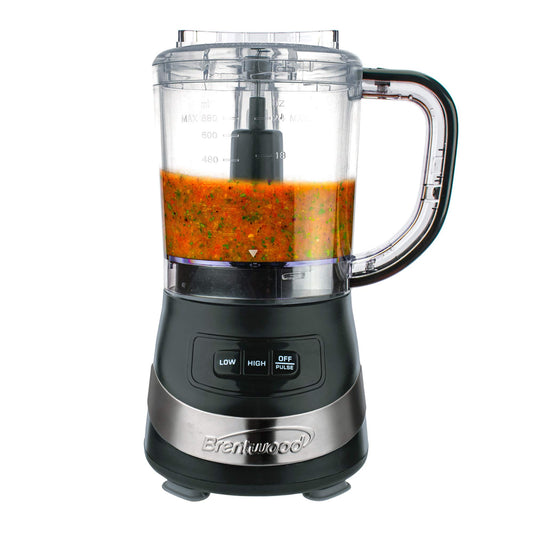 Brentwood FP-549BK 3-Cup Food Processor Black