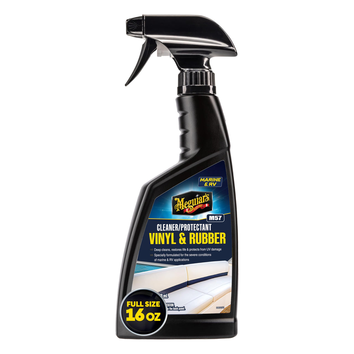 Meguiar's M5716 Marine/RV Vinyl & Rubber Cleaner 16oz