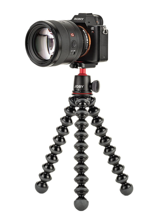 Joby GorillaPod 3K Flexible Mini-Tripod with Ball Head Kit for DSLR and Mirrorless Cameras